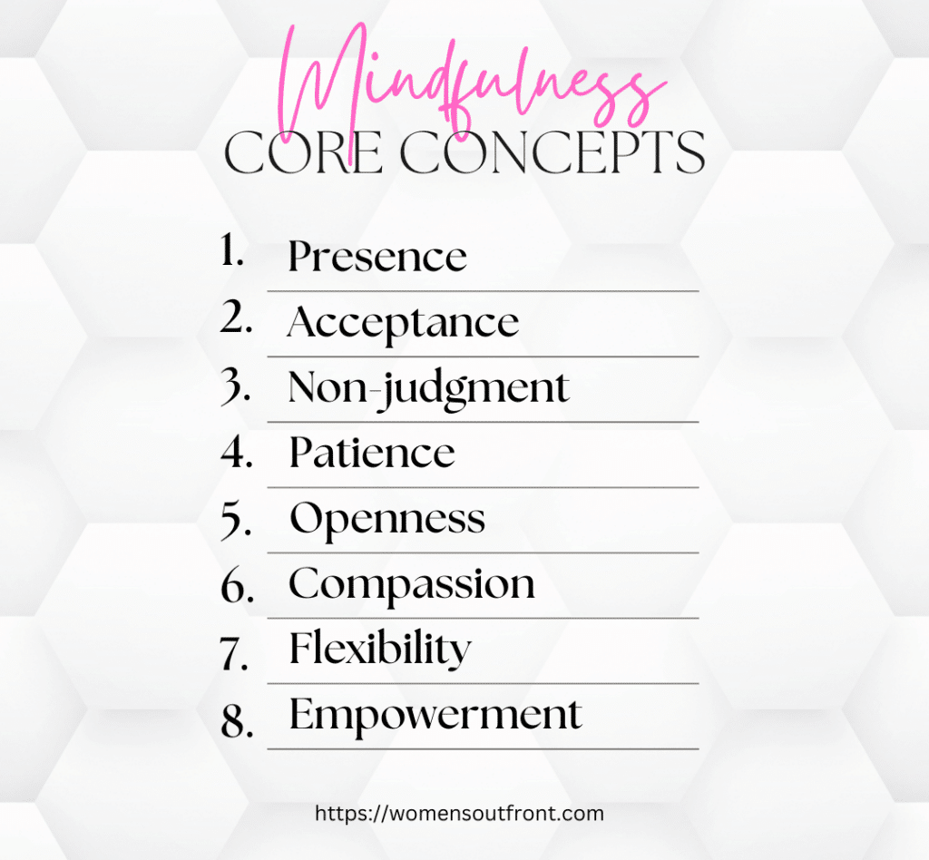 mindfulness core concepts