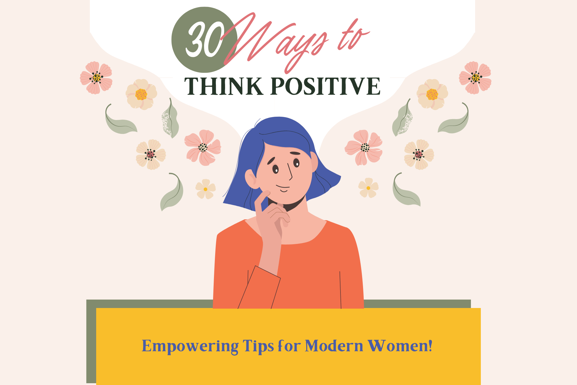 30 ways to think positive