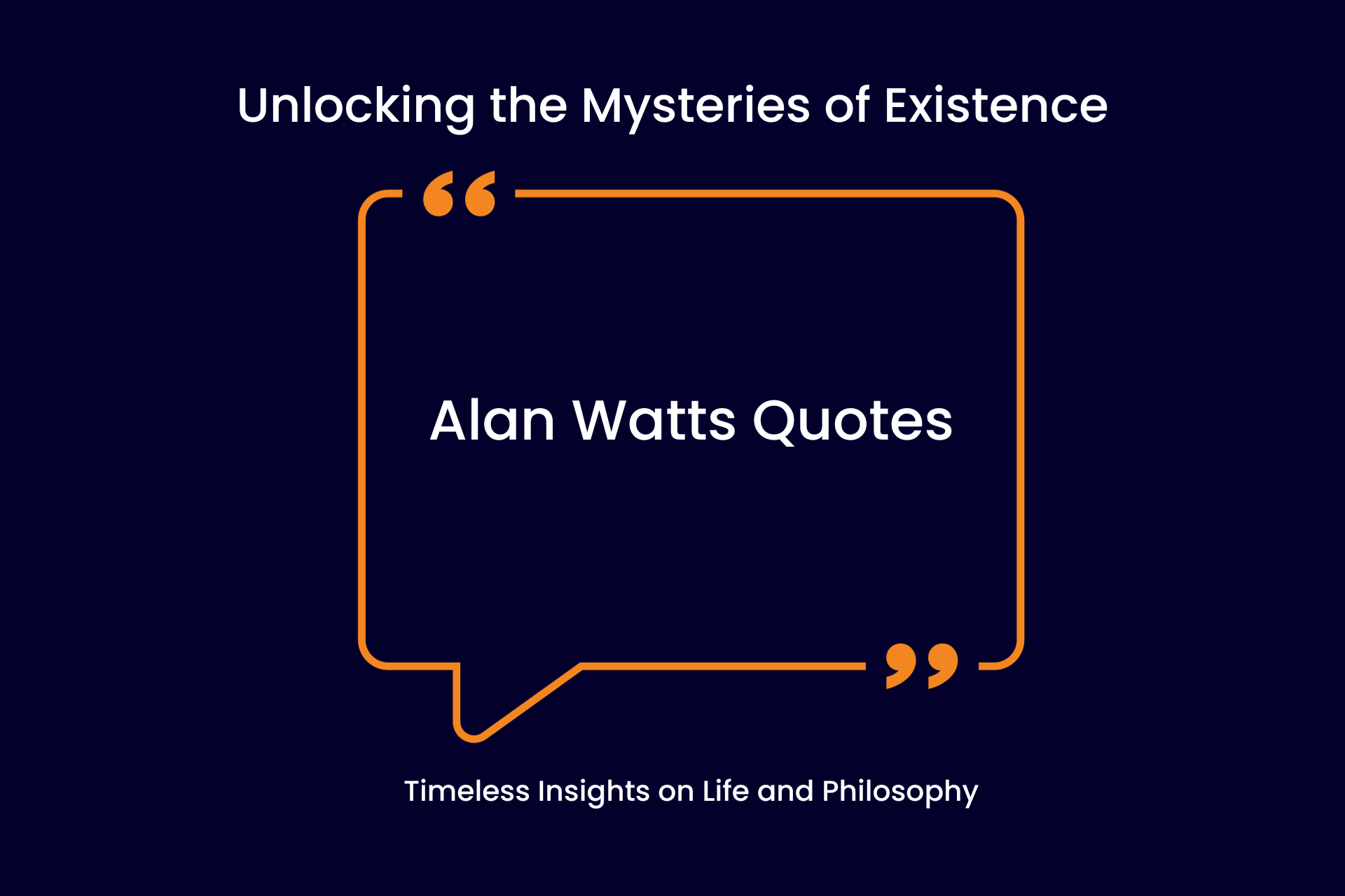 Alan Watts quotes