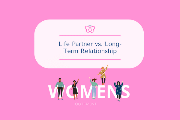 life partner vs. long-term relationship graphic