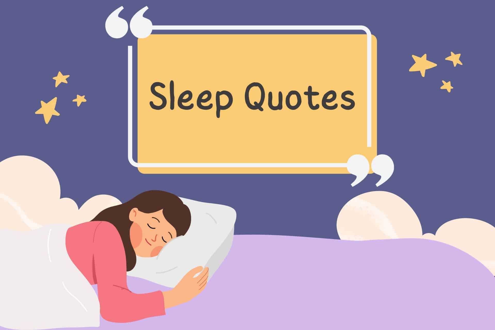 sleep quotes