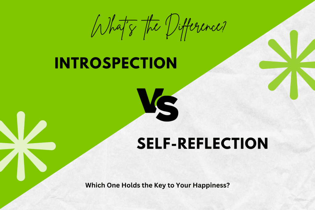 introspection vs self-reflection